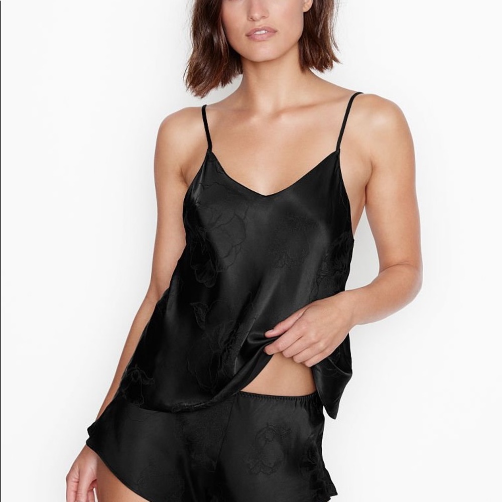 NWT VICTORIA SECRET METALLIC ROSE GOLD CAMI